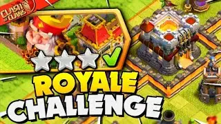 Easily 3 Star On Royal challenge @ClashOfClans