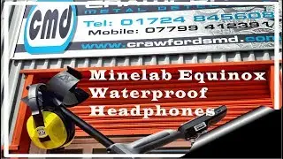 Minelab Equinox Official Waterproof Headphones, Review,Release