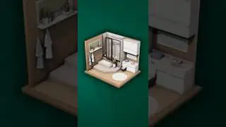Bathroom BASE GAME ideas The Sims 4 tips and tricks #thesims4 #sims4 #thesims