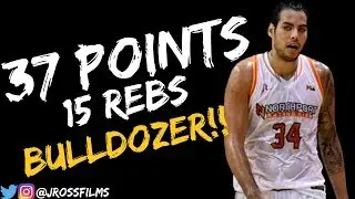Christian Standhardinger Full Highlights vs. Alaska 11.03.2019 | 37 PTS, 15 REBS, THE BULLDOZER!