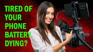 Charge Android Phone that you’re using as a Camera Monitor
