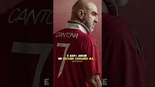 Eric Cantona critica il calcio francese 🥖 #shorts