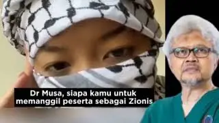 Siapa kau nak panggil peserta Demo Zionis?