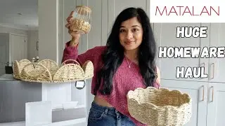 MATALAN HOMEWARE HAUL | NEW IN SPRING ITEMS | Dining, home furnishings, organisation & more! 💖