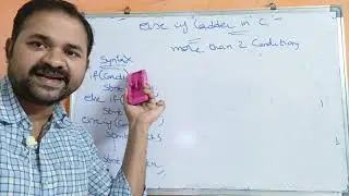 else if ladder in c in Telugu  || Control Statements in C || C Programming in Telugu || C Language