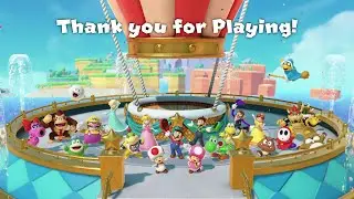 Super Mario Party Jamboree: King Bowser's Keep - (Story Mode Finale + Credits) [No Commentary]