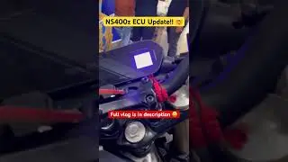 Ns400z First service Done!! ❤️ #bajaj #ns400z #youtubeshorts #youtube #shorts #viral