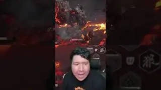 BANG WINDAH MELAWAN GOLEM API ! BLACK MYTH: WUKONG #shorts #windah #windahshortvideo