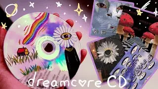 как разрисовать CD диск tutorial 💿 | ✨dreamcore aesthetic✨