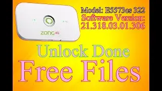 How to Unlock Zong  E5573Cs 322 in just 2minuets | ZONG E5573CS 322 21.318.03.01.306 | Youtubians