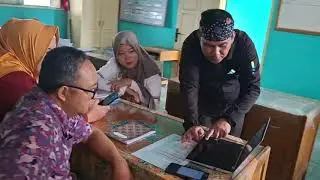 Mengali Potensi Belajar dengan Asesmen tanpa kertas dan Internet di Komunitas Belajar BBM SMPN 02 MK