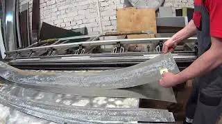 Нарезка полос для кляммеров