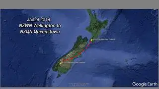 NZWN to NZQN 29 Jan 2019