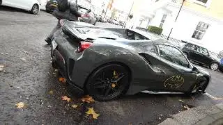 Batman's Ferrari 488 Pista!!!!