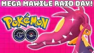 I Got SHINY Mega Mawile! - Pokémon GO Mega Mawile Raid Day