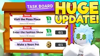 THIS UPDATE WILL GET YOU RICH 🤑 Task Board in Adopt Me (Roblox)
