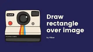 Pillow Draw rectangle over image