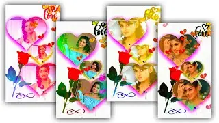 Heart Green Screen Template Video Editing Kinemaster Tamil | Love Video Editing | Luna Tech Tamil