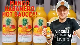 Mango Habanero Hot Sauce | Hot Mama! 🔥🔥Easy and Delicious 🔥🔥 How its made - Hot Sauce