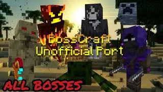 Minecraft BossCraft Respawn: Unofficial Port All Bosses ( 1.20.1 Mod )
