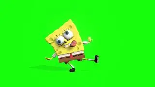 Spongebob Funny Part 1 - Green Screen
