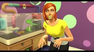 The Sims 4 My First Pet Stuff: Death by Rabid Rodent Fever