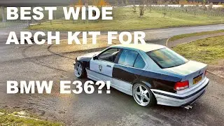 BMW E36 OVERFENDERS INSTALL