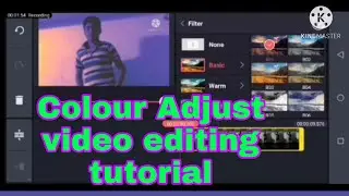 Colour Adjust video editing tutorial in Bangla CHANNEL ASHIK