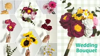 TUTORIAL BUKET PERNIKAHAN | WEDDING BOUQUET TUTORIAL