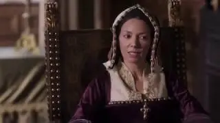 Thomas Cromwell meets Katherine of Aragon and Princess Mary - "Wolf Hall"