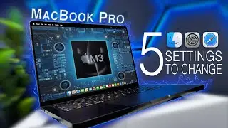 MacBook Pro - First Settings to Change!