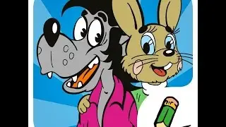 Ну, Погоди! Игра как мультфильм Выпуск 1 - Погоня Стадион - Заяц и Волк Серия 5