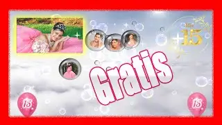 Plantilla editable SONY VEGAS  MIS 15 AÑOS #18 (GRATIS)