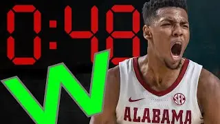 How Bama won a game in just 48 seconds