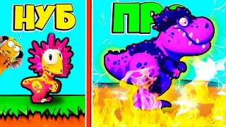 ЭВОЛЮЦИЯ ДИНОЗАВРОВ ПРОТИВ ПЕРВОБЫТНЫХ ЛЮДЕЙ ЧЕЛЛЕНДЖ Dino Bash РОБЗИ