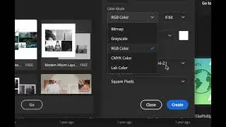 Photoshop 2024 Tutorial 1:  Interface Overview