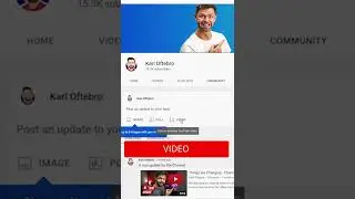 Create a New Community Post on YouTube