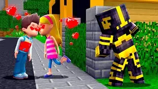 ESPÍO A RYDER Y KATIE PAW PATROL EN UNA CITA EN MINECRAFT 😱