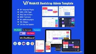 Bootstrap 5 Admin Templates with Admin Panel – WebkitX
