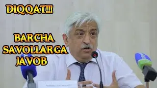 O'ZBEKISTONDAGI VAZIYAT HAQIDA BARCHA SAVOLLARGA JAVOB УЗБЕКИСТОНДАГИ ВАЗИЯТ