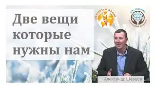 Две вещи которые нужны нам. А. Шевцов.