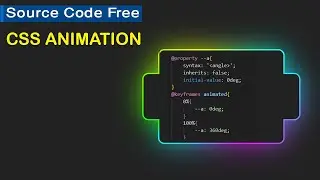 Animated Glowing Gradient Border Effects Using HTML CSS