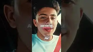 17 Year Old Millionaire Picked Up Brother From School In Lamborghini🤯🏎️