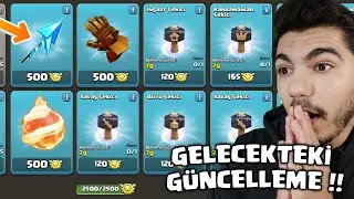 GELECEKTEKİ KESİNLEŞEN GÜNCELLEMELER !! - Clash Of Clans