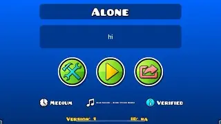 Alone - Alan walker geometry dash