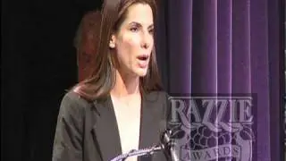 Sandra Bullock takes bow at the RAZZIES®
