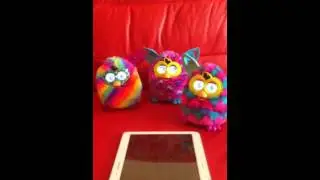 ферби бум  ИГРАТЬ С ПЛАНШЕТОМ Furby boom  КРИСТАЛЛ