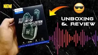 Ultrapods Wireless 5.3 Unboxing | Transparent Body & Digital Display TWS