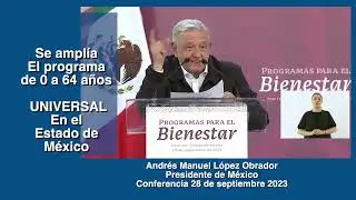 Tramita tu Pensión PCD ahora es universal y de 0 a 64 años en Estado de México.