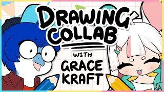 Danganronpa Drawings with Grace Kraft! ✏️ ART COLLAB